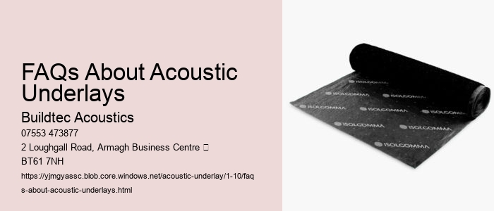 Understanding How Acoustic Underlays Work