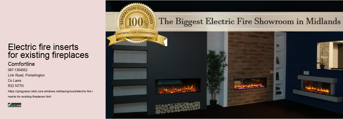 How far should a TV be from an electric fire?