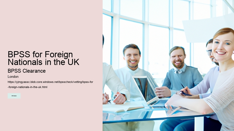 BPSS for Foreign Nationals in the UK