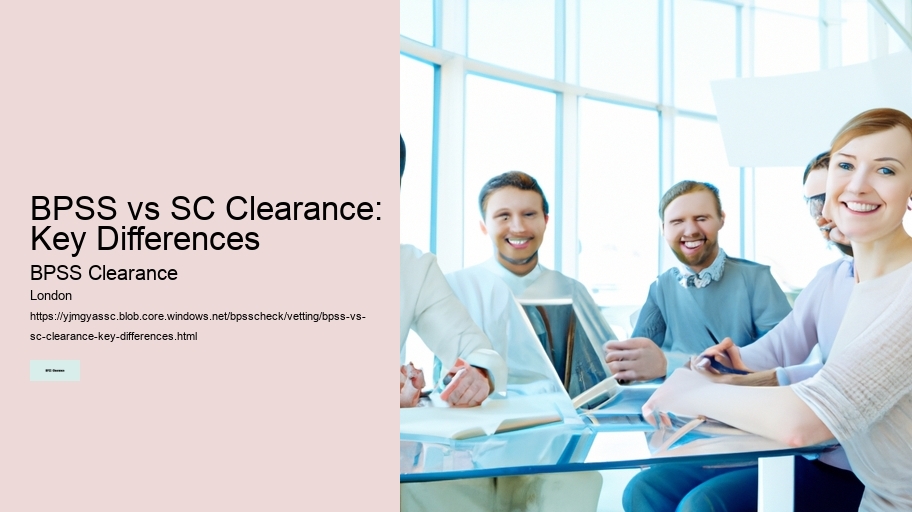 BPSS vs SC Clearance: Key Differences