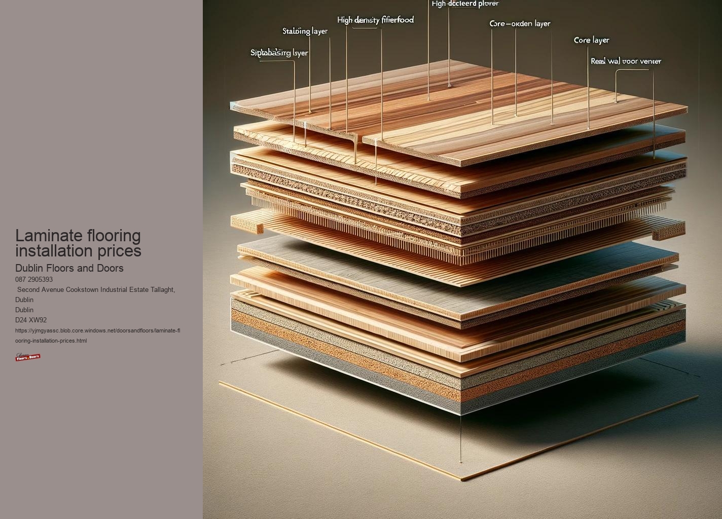 Can you lay laminate the same day?