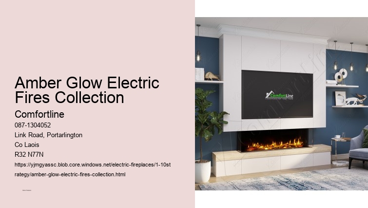 Wall-Mounted Electric Fireplaces: Stylish and Space-Saving