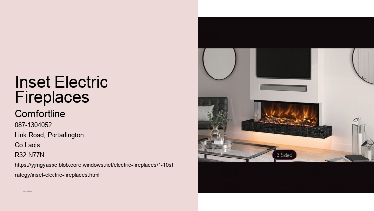 Three-Sided Electric Fireplaces for a Panoramic Flame View