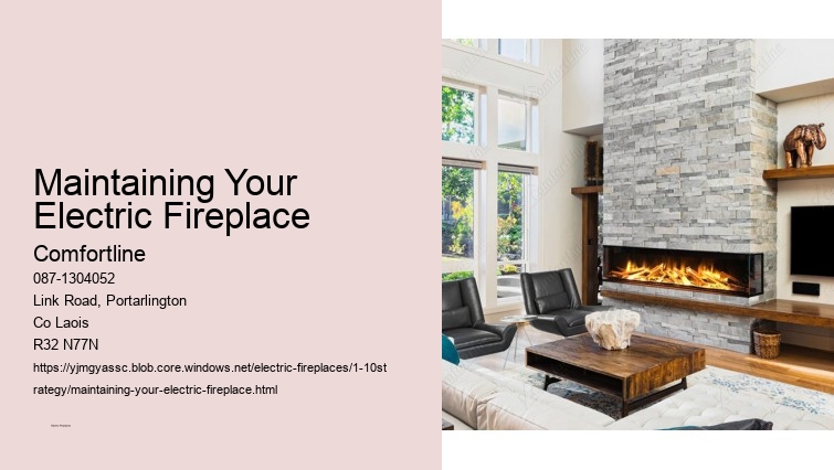 Smart Home Integration with Electric Fireplaces