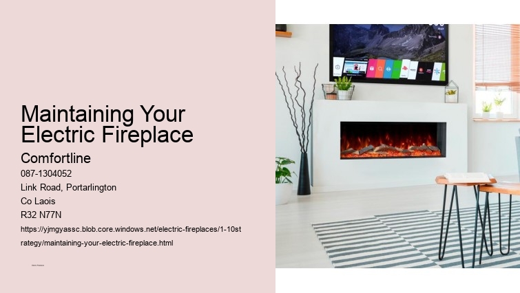 Voice-Activated Electric Fireplace Control