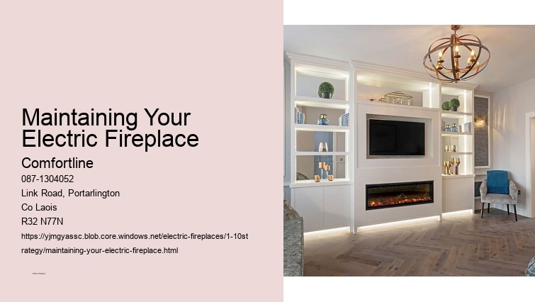 Inset Electric Fireplaces for a Seamless Look