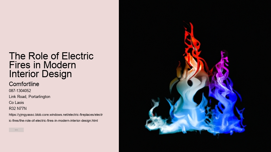 The Role of Electric Fires in Modern Interior Design