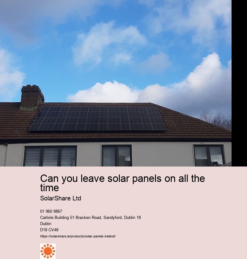 Do you need a gap under solar panels