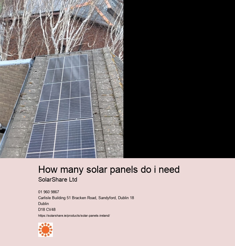 solar panels for industrial use