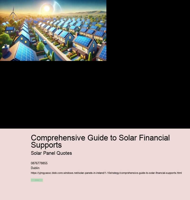 Comprehensive Guide to Solar Financial Supports