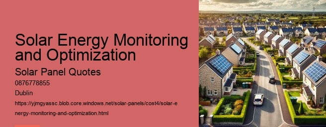 Solar Energy Monitoring and Optimization